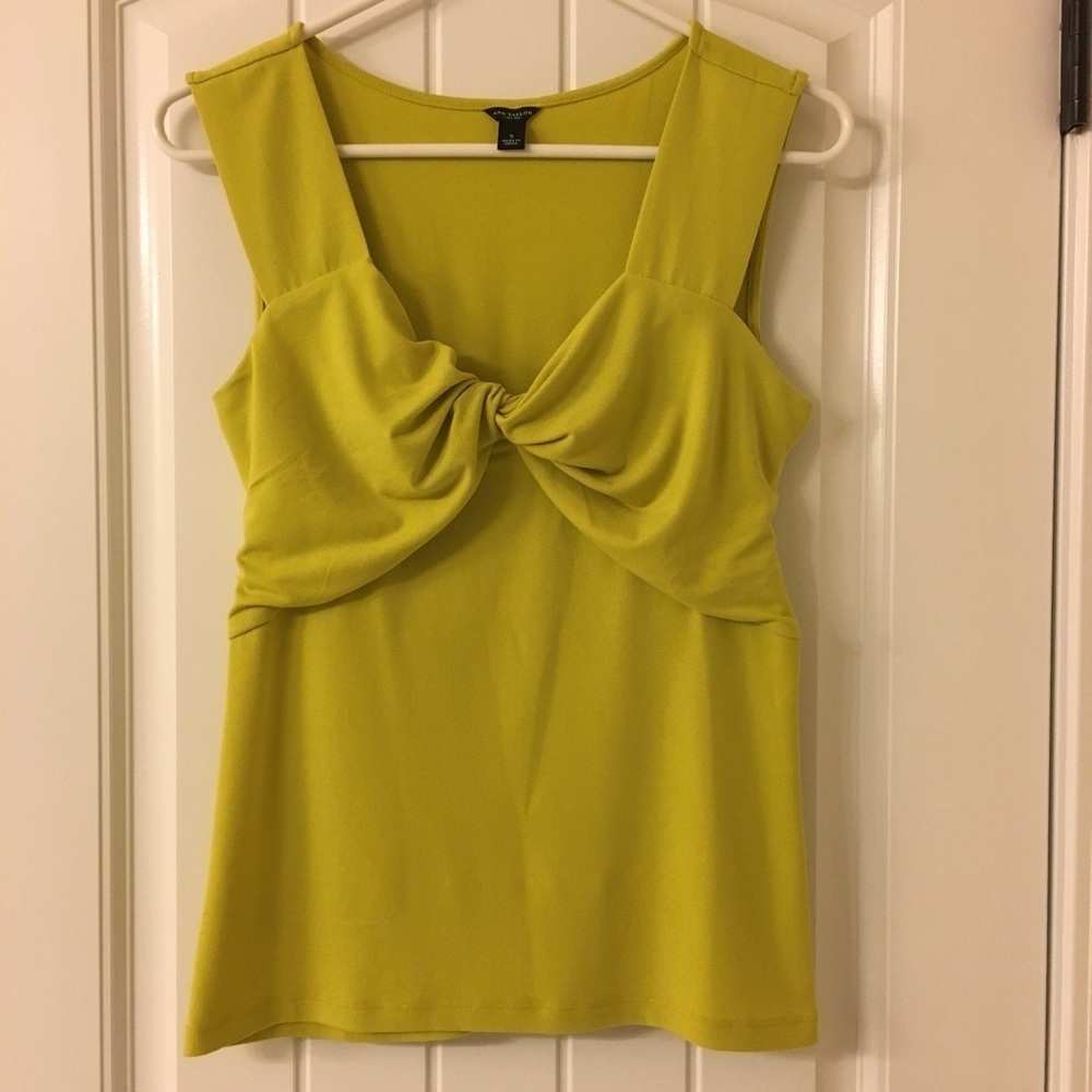 Ann Taylor Yellow Women’s Top Size Small